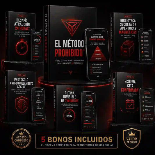 🌹 El Método Prohibido™ + 5 Bonus de Regalo 🎁