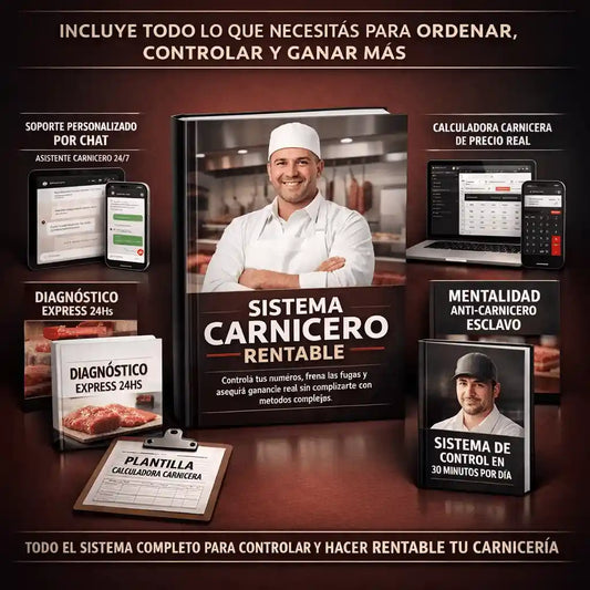🥩 SISTEMA CARNICERO RENTABLE™ + 5 BONUS DE REGALO 🎁