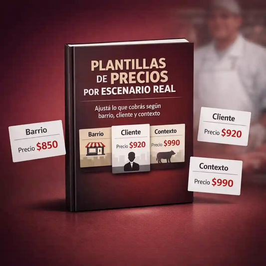 📝 Plantillas de Precios por Escenario Real (Barrio, Cliente y Contexto)